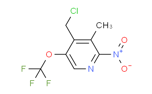 AM210239 | 1804675-81-7 | 4-(Chloromethyl)-3-methyl-2-nitro-5-(trifluoromethoxy)pyridine