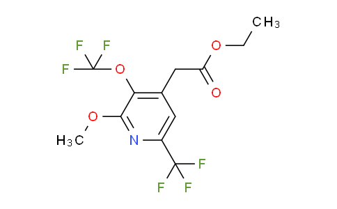 AM210243 | 1805097-99-7 | Ethyl 2-methoxy-3-(trifluoromethoxy)-6-(trifluoromethyl)pyridine-4-acetate