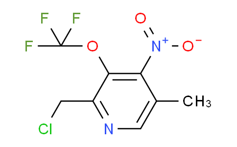 2-(Chloromethyl)-5-methyl-4-nitro-3-(trifluoromethoxy)pyridine