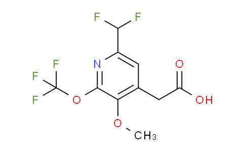 AM210257 | 1805078-14-1 | 6-(Difluoromethyl)-3-methoxy-2-(trifluoromethoxy)pyridine-4-acetic acid