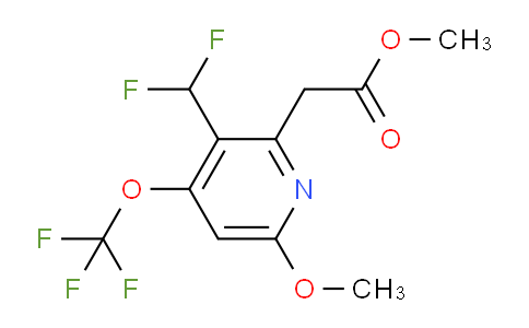 AM210269 | 1804650-15-4 | Methyl 3-(difluoromethyl)-6-methoxy-4-(trifluoromethoxy)pyridine-2-acetate