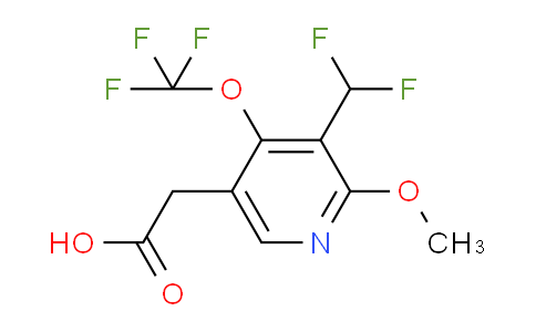 AM210277 | 1805078-27-6 | 3-(Difluoromethyl)-2-methoxy-4-(trifluoromethoxy)pyridine-5-acetic acid