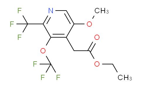 AM210285 | 1806174-88-8 | Ethyl 5-methoxy-3-(trifluoromethoxy)-2-(trifluoromethyl)pyridine-4-acetate