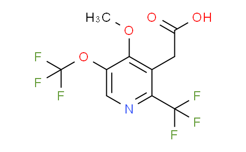AM210287 | 1806174-14-0 | 4-Methoxy-5-(trifluoromethoxy)-2-(trifluoromethyl)pyridine-3-acetic acid