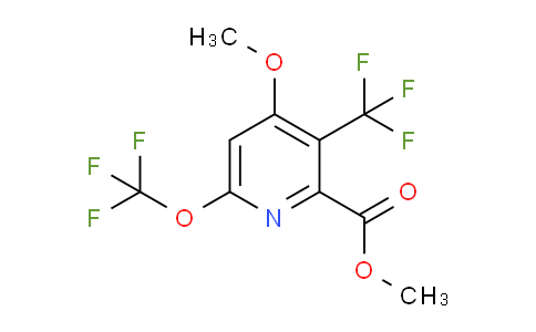 AM210293 | 1805101-92-1 | Methyl 4-methoxy-6-(trifluoromethoxy)-3-(trifluoromethyl)pyridine-2-carboxylate