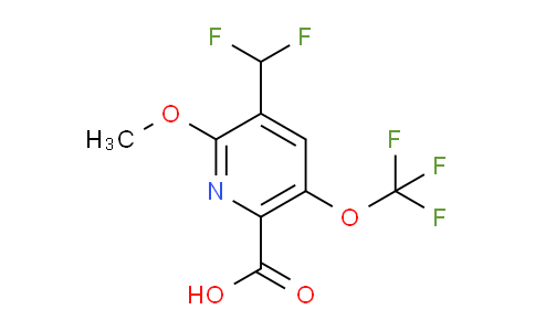AM210298 | 1806747-87-4 | 3-(Difluoromethyl)-2-methoxy-5-(trifluoromethoxy)pyridine-6-carboxylic acid