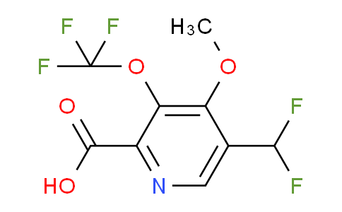 AM210300 | 1806776-02-2 | 5-(Difluoromethyl)-4-methoxy-3-(trifluoromethoxy)pyridine-2-carboxylic acid