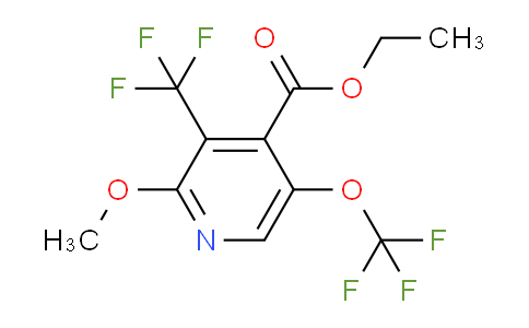 AM210301 | 1804946-66-4 | Ethyl 2-methoxy-5-(trifluoromethoxy)-3-(trifluoromethyl)pyridine-4-carboxylate