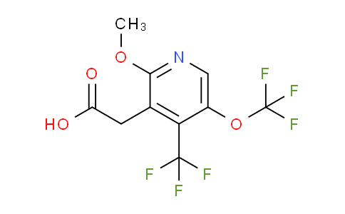 AM210302 | 1804483-91-7 | 2-Methoxy-5-(trifluoromethoxy)-4-(trifluoromethyl)pyridine-3-acetic acid