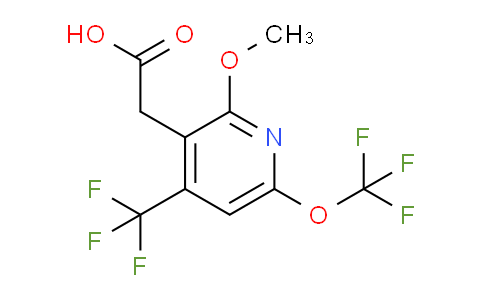 AM210304 | 1804483-96-2 | 2-Methoxy-6-(trifluoromethoxy)-4-(trifluoromethyl)pyridine-3-acetic acid