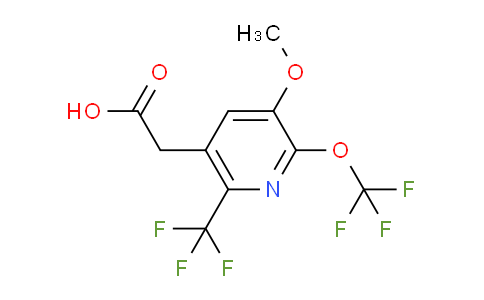 AM210306 | 1806753-63-8 | 3-Methoxy-2-(trifluoromethoxy)-6-(trifluoromethyl)pyridine-5-acetic acid