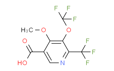 AM210307 | 1804945-87-6 | 4-Methoxy-3-(trifluoromethoxy)-2-(trifluoromethyl)pyridine-5-carboxylic acid