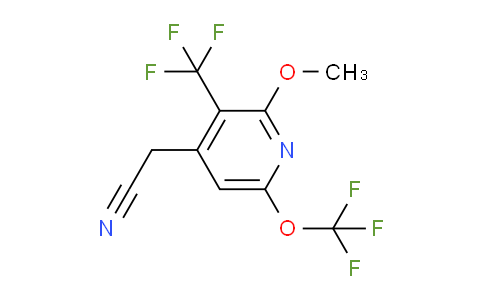 AM210317 | 1804936-47-7 | 2-Methoxy-6-(trifluoromethoxy)-3-(trifluoromethyl)pyridine-4-acetonitrile