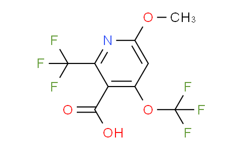 AM210318 | 1804754-00-4 | 6-Methoxy-4-(trifluoromethoxy)-2-(trifluoromethyl)pyridine-3-carboxylic acid