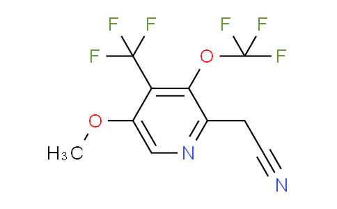 AM210321 | 1806151-73-4 | 5-Methoxy-3-(trifluoromethoxy)-4-(trifluoromethyl)pyridine-2-acetonitrile