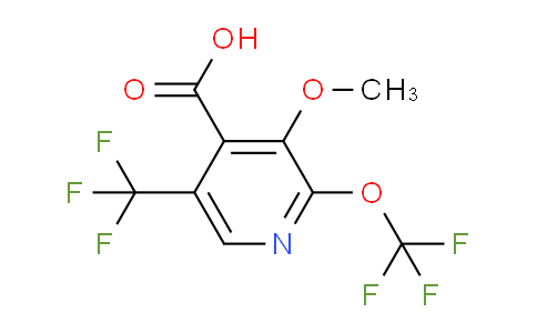 AM210323 | 1806005-10-6 | 3-Methoxy-2-(trifluoromethoxy)-5-(trifluoromethyl)pyridine-4-carboxylic acid