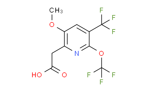 AM210326 | 1806016-94-3 | 5-Methoxy-2-(trifluoromethoxy)-3-(trifluoromethyl)pyridine-6-acetic acid
