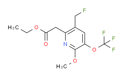 AM210328 | 1806751-60-9 | Ethyl 5-(fluoromethyl)-2-methoxy-3-(trifluoromethoxy)pyridine-6-acetate