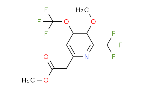 AM210329 | 1806745-73-2 | Methyl 3-methoxy-4-(trifluoromethoxy)-2-(trifluoromethyl)pyridine-6-acetate
