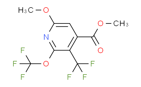 Methyl 6-methoxy-2-(trifluoromethoxy)-3-(trifluoromethyl)pyridine-4-carboxylate