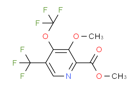 Methyl 3-methoxy-4-(trifluoromethoxy)-5-(trifluoromethyl)pyridine-2-carboxylate