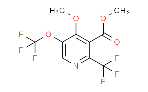 Methyl 4-methoxy-5-(trifluoromethoxy)-2-(trifluoromethyl)pyridine-3-carboxylate