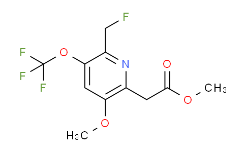 AM210337 | 1805070-44-3 | Methyl 2-(fluoromethyl)-5-methoxy-3-(trifluoromethoxy)pyridine-6-acetate