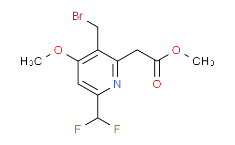 AM21034 | 1361734-75-9 | Methyl 3-(bromomethyl)-6-(difluoromethyl)-4-methoxypyridine-2-acetate