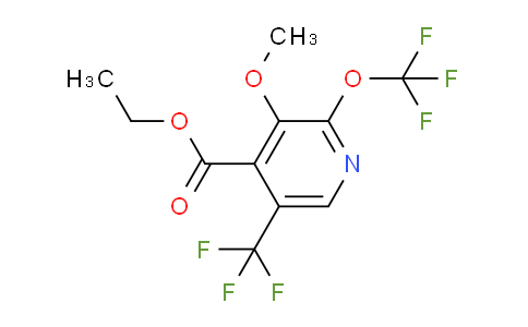 AM210340 | 1804681-05-7 | Ethyl 3-methoxy-2-(trifluoromethoxy)-5-(trifluoromethyl)pyridine-4-carboxylate