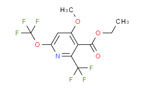 AM210344 | 1806016-63-6 | Ethyl 4-methoxy-6-(trifluoromethoxy)-2-(trifluoromethyl)pyridine-3-carboxylate