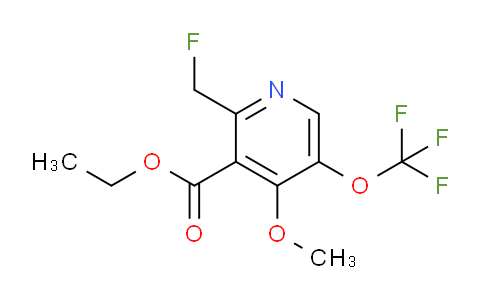 AM210345 | 1806756-51-3 | Ethyl 2-(fluoromethyl)-4-methoxy-5-(trifluoromethoxy)pyridine-3-carboxylate