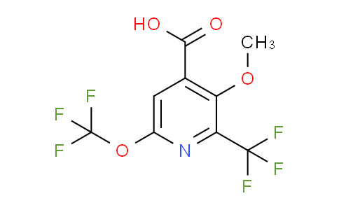 AM210347 | 1805072-54-1 | 3-Methoxy-6-(trifluoromethoxy)-2-(trifluoromethyl)pyridine-4-carboxylic acid