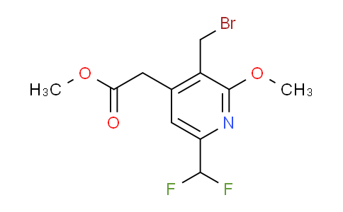 AM21035 | 1361919-35-8 | Methyl 3-(bromomethyl)-6-(difluoromethyl)-2-methoxypyridine-4-acetate