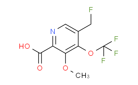 AM210350 | 1805995-77-0 | 5-(Fluoromethyl)-3-methoxy-4-(trifluoromethoxy)pyridine-2-carboxylic acid