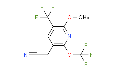 AM210355 | 1806259-88-0 | 2-Methoxy-6-(trifluoromethoxy)-3-(trifluoromethyl)pyridine-5-acetonitrile