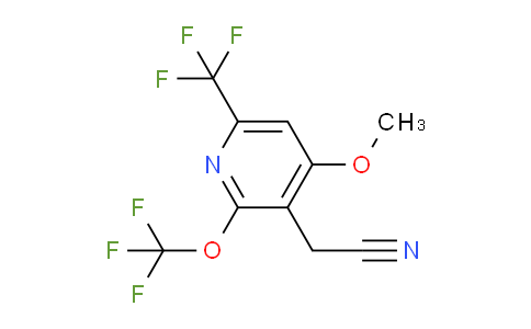AM210359 | 1806760-70-2 | 4-Methoxy-2-(trifluoromethoxy)-6-(trifluoromethyl)pyridine-3-acetonitrile