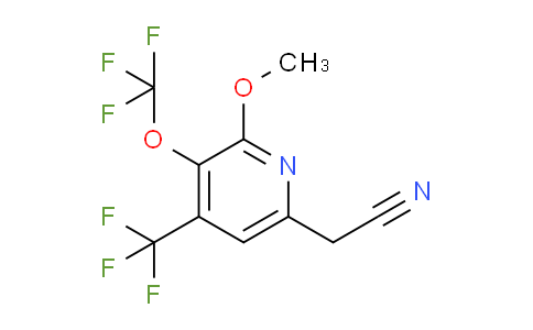 AM210360 | 1806759-66-9 | 2-Methoxy-3-(trifluoromethoxy)-4-(trifluoromethyl)pyridine-6-acetonitrile
