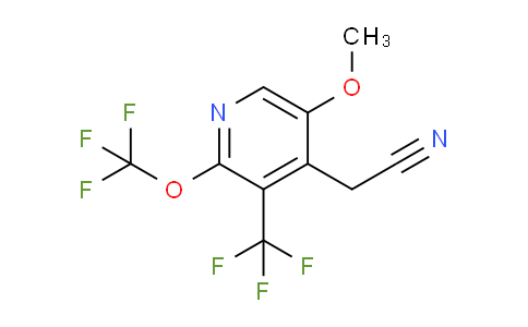 AM210361 | 1806761-06-7 | 5-Methoxy-2-(trifluoromethoxy)-3-(trifluoromethyl)pyridine-4-acetonitrile