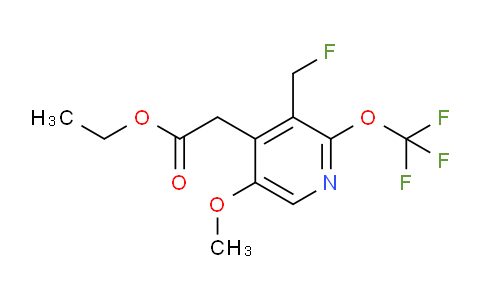 AM210363 | 1806753-91-2 | Ethyl 3-(fluoromethyl)-5-methoxy-2-(trifluoromethoxy)pyridine-4-acetate