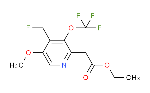 AM210365 | 1806754-02-8 | Ethyl 4-(fluoromethyl)-5-methoxy-3-(trifluoromethoxy)pyridine-2-acetate