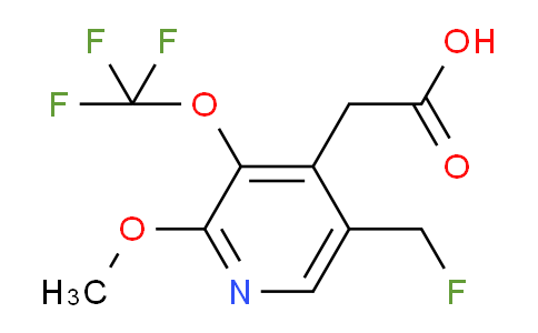 AM210369 | 1806752-92-0 | 5-(Fluoromethyl)-2-methoxy-3-(trifluoromethoxy)pyridine-4-acetic acid
