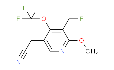 AM210376 | 1806755-69-0 | 3-(Fluoromethyl)-2-methoxy-4-(trifluoromethoxy)pyridine-5-acetonitrile