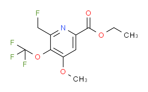 AM210380 | 1806749-98-3 | Ethyl 2-(fluoromethyl)-4-methoxy-3-(trifluoromethoxy)pyridine-6-carboxylate