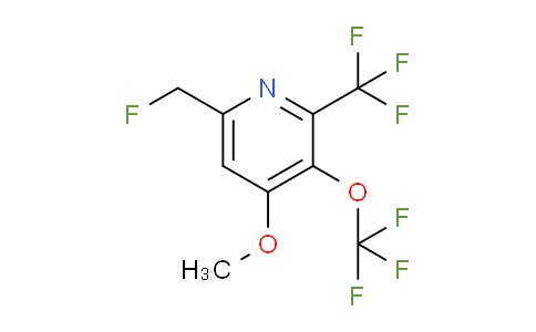 6-(Fluoromethyl)-4-methoxy-3-(trifluoromethoxy)-2-(trifluoromethyl)pyridine