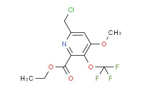 AM210392 | 1806767-61-2 | Ethyl 6-(chloromethyl)-4-methoxy-3-(trifluoromethoxy)pyridine-2-carboxylate
