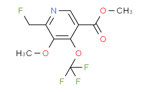 AM210396 | 1806750-73-1 | Methyl 2-(fluoromethyl)-3-methoxy-4-(trifluoromethoxy)pyridine-5-carboxylate