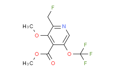 AM210398 | 1805069-69-5 | Methyl 2-(fluoromethyl)-3-methoxy-5-(trifluoromethoxy)pyridine-4-carboxylate