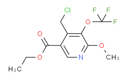 AM210399 | 1806756-23-9 | Ethyl 4-(chloromethyl)-2-methoxy-3-(trifluoromethoxy)pyridine-5-carboxylate