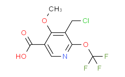 AM210404 | 1806154-54-0 | 3-(Chloromethyl)-4-methoxy-2-(trifluoromethoxy)pyridine-5-carboxylic acid