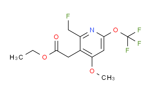 AM210405 | 1806002-60-7 | Ethyl 2-(fluoromethyl)-4-methoxy-6-(trifluoromethoxy)pyridine-3-acetate